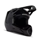 FOX V1 Solid Helm schwarz/glanz