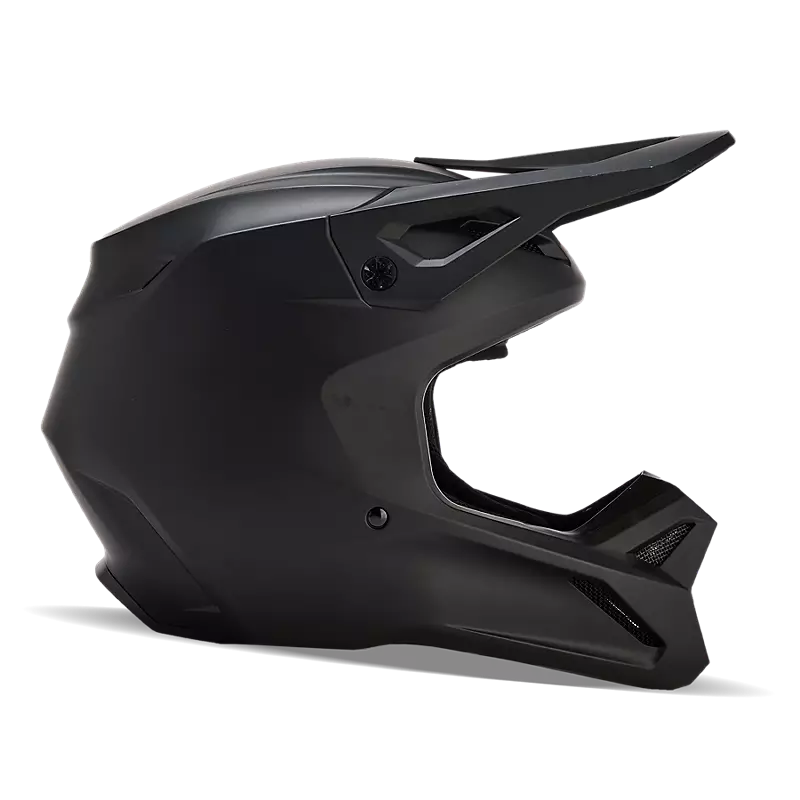 FOX V1 Solid Helm schwarz/matt