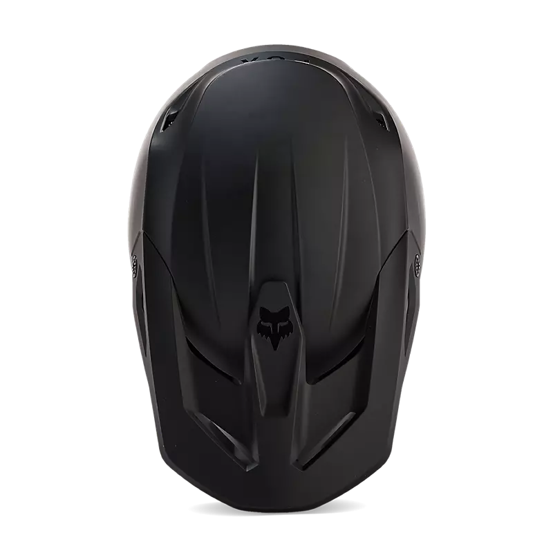 FOX V1 Solid Helm schwarz/matt