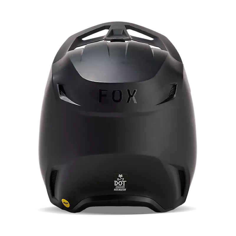 FOX V1 Solid Helm schwarz/matt