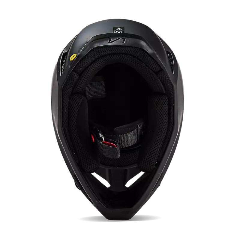 FOX V1 Solid Helm schwarz/matt