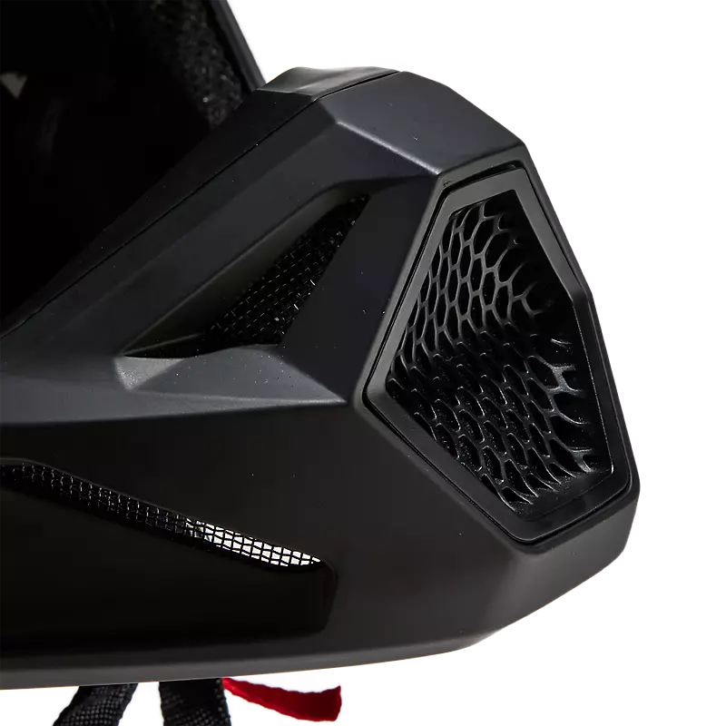 FOX V1 Solid Helm schwarz/matt
