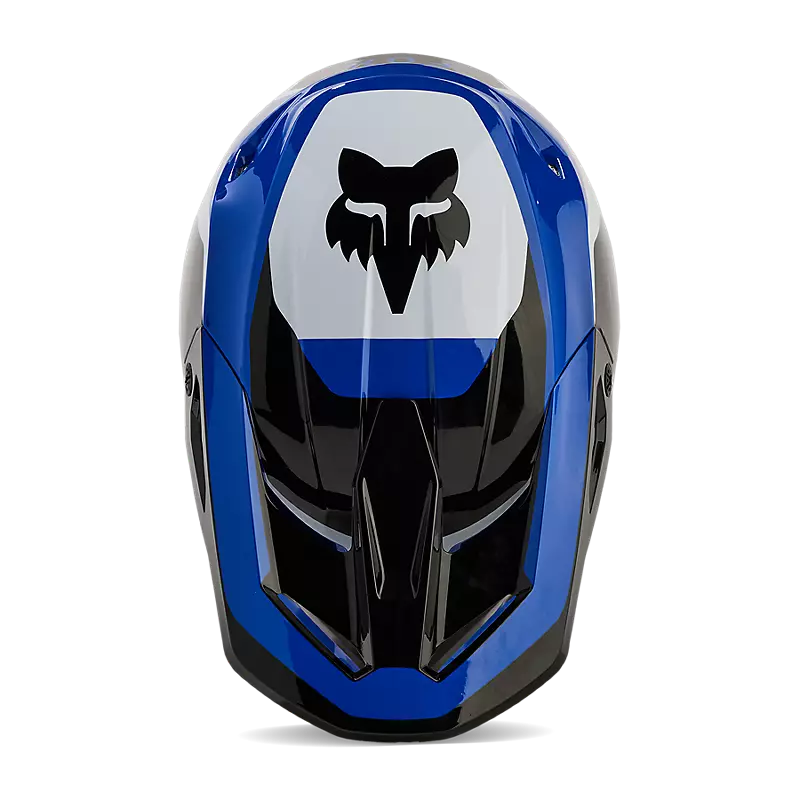 FOX V1 Nitro Helm blau
