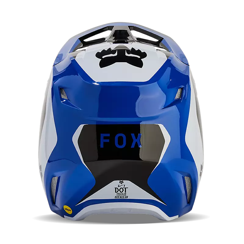 FOX V1 Nitro Helm blau