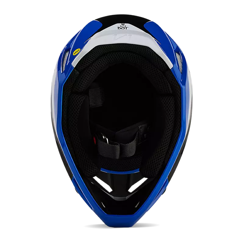 FOX V1 Nitro Helm blau