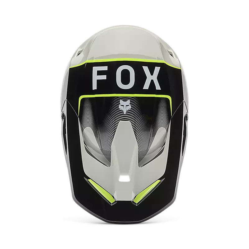 FOX V1 Collect Helm gelb/grau