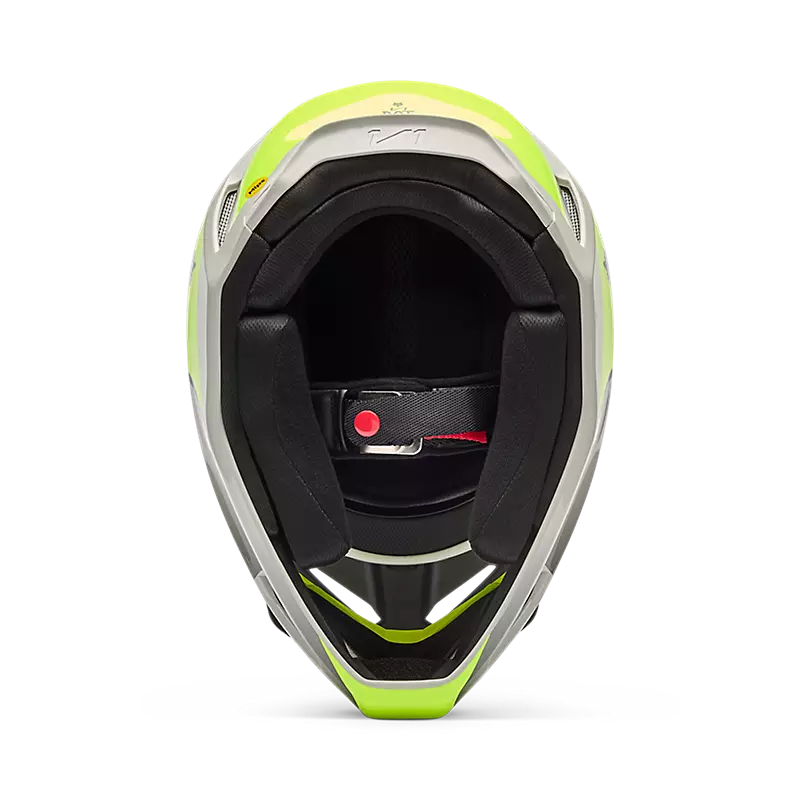 FOX YTH V1 Collect Helm gelb/grau