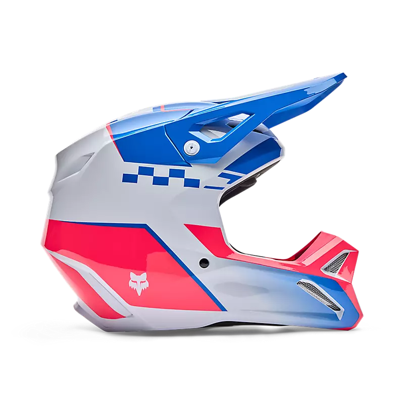 FOX V1 Collect Helm pink/blau