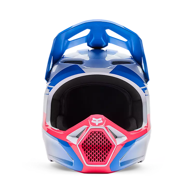 FOX V1 Collect Helm pink/blau