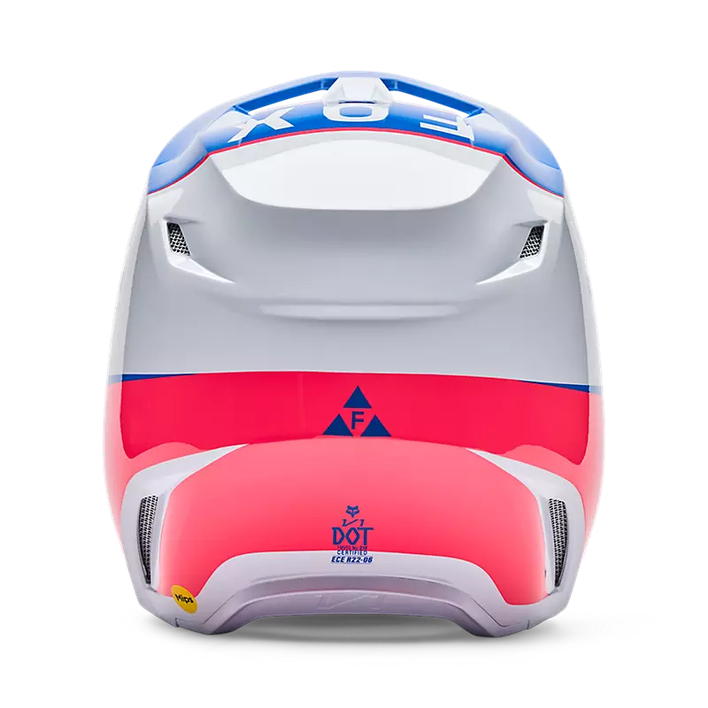 FOX V1 Collect Helm pink/blau