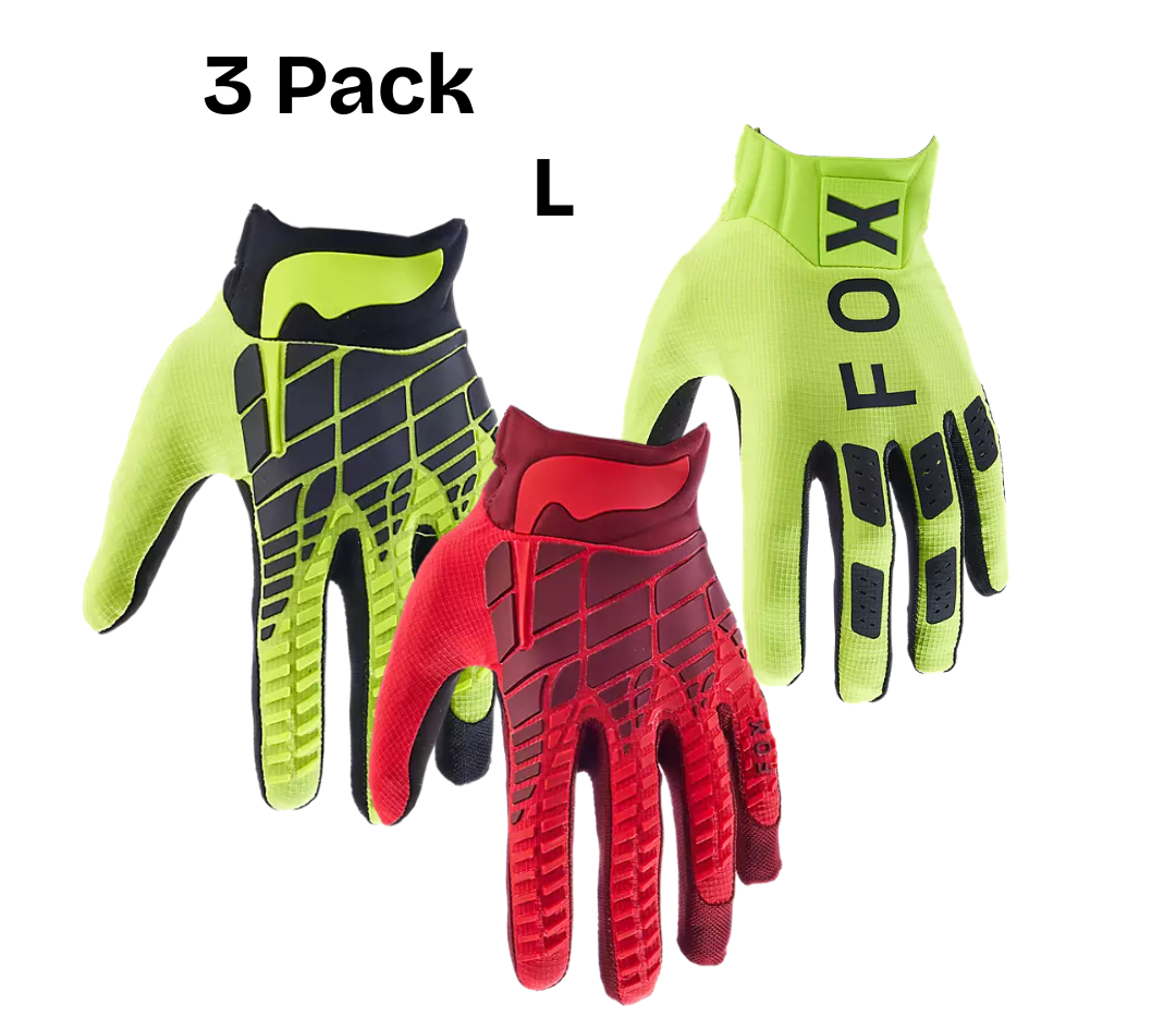 FOX 3er Handschuh Bundle L