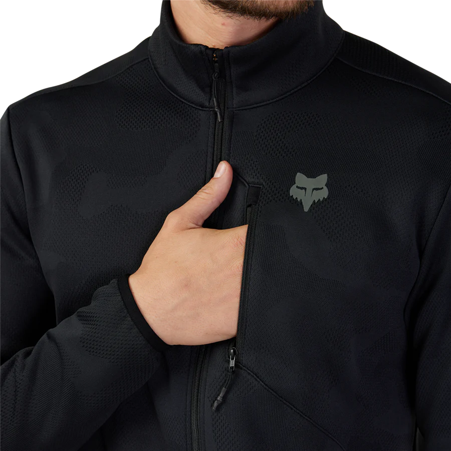 FOX Ranger Mid Layer Fleece FZ schwarz