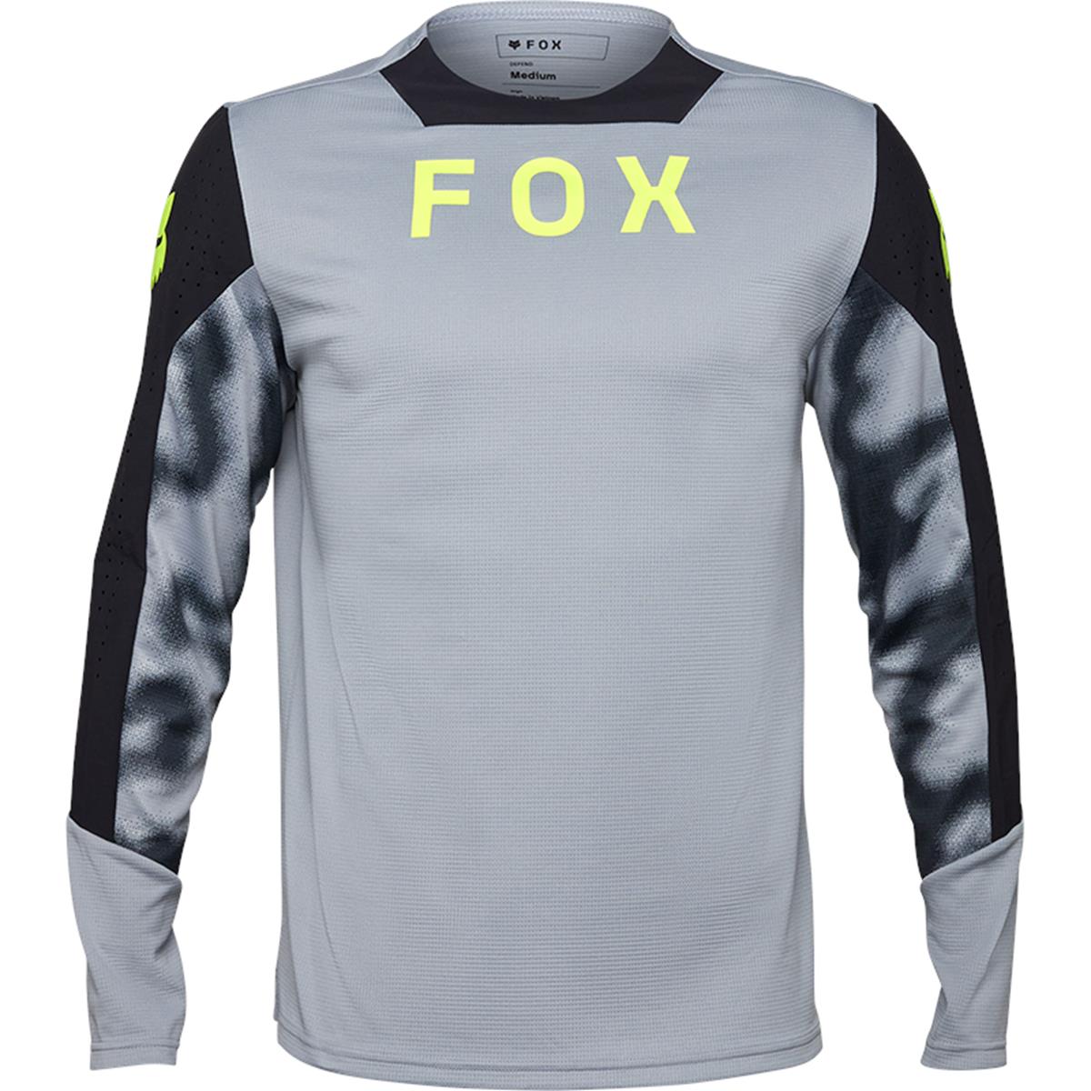 FOX Defend Jersey langarm Taunt grau